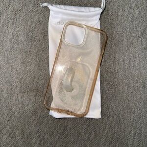 Loopy Case Glittery Transparent Phone Case
